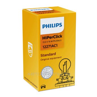 PCY16W 13.5V-16W (PU20d2) HiPerClick 12271AC1