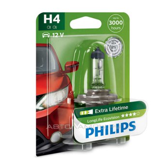 Philips H4 LongLife EcoVision