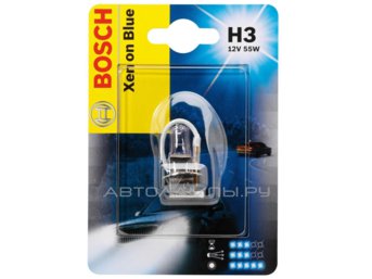 H1 12V- 55W (P14,5s) ( .-..) Xenon Blue 1987302015