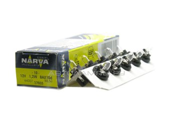 BAX 12V-5W (B10d) Black 17163